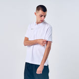 Omnitau Men's Team Sports Organic Cotton Polo - White