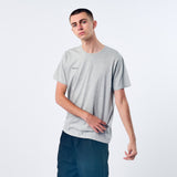 Omnitau Men's Team Sports Organic Cotton T-Shirt - Heather Grey