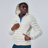 Omnitau Men's Team Sports Recycled Padded Jacket - White