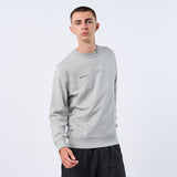 Omnitau Unisex Team Sports Crew Neck Cotton Sweatshirt - Heather Grey