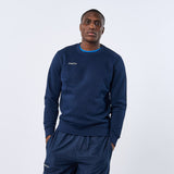 Omnitau Unisex Team Sports Crew Neck Cotton Sweatshirt - French Navy
