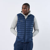 Omnitau Men's Team Sports Recycled Padded Gilet - Navy