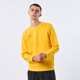 Omnitau Unisex Team Sports Crew Neck Cotton Sweatshirt - Yellow