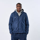 Omnitau Men's Team Sports Recycled Spray Jacket - French Navy