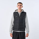 Omnitau Men's Team Sports Recycled Padded Gilet - Black