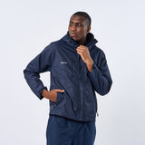 Omnitau Men's Team Sports Waterproof Jacket - Navy