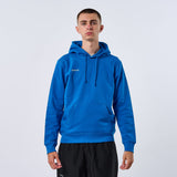 Omnitau Unisex Team Sports Organic Cotton Hoodie - Royal Blue