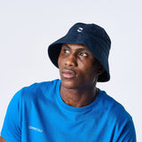 Omnitau Team Sports Organic Cotton Bucket Hat - Navy