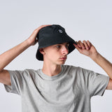 Omnitau Team Sports Organic Cotton Bucket Hat - Black