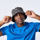 Omnitau Team Sports Organic Cotton Bucket Hat - Grey
