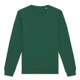 Unisex Professional Organic Cotton Crew Neck Sweatshirt - Bottle Green