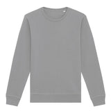 Unisex Professional Organic Cotton Crew Neck Sweatshirt - Heather Grey