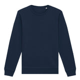 Unisex Professional Organic Cotton Crew Neck Sweatshirt - French Navy