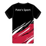 Pate’s Year 7 Junior Compulsory Multisport Top - Black & Red