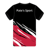 Pate’s Year 7 Junior Compulsory Multisport Top - Black & Red