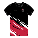 Pate’s Year 7 Junior Compulsory Multisport Top - Black & Red