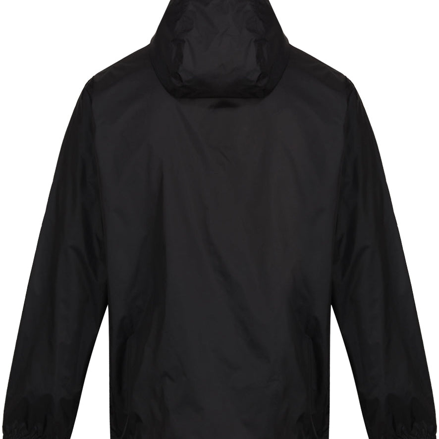 Men's Classic Waterproof Packaway Breathable Jacket - Black