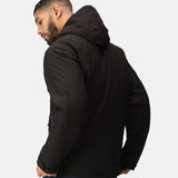 Men's Professional Recycled Insulated Waterproof Jacket - Black & Blue