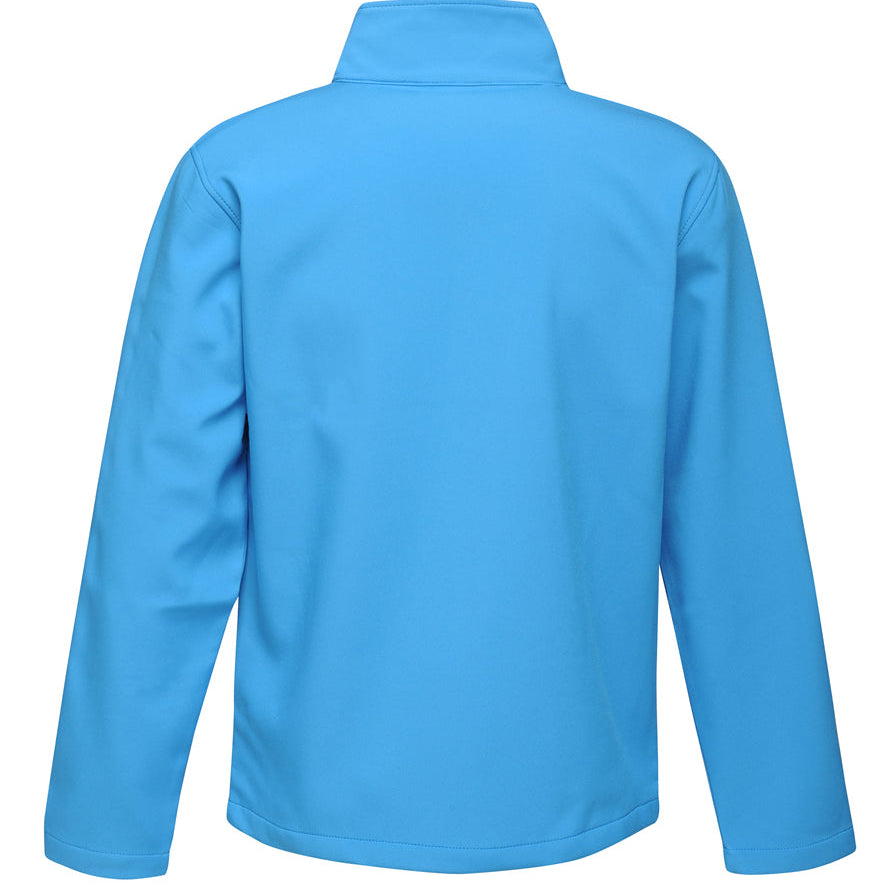 Men's Classic 2 Layer Wind Resistant Soft Shell Jacket - Blue
