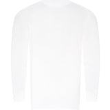 Unisex Classic Long Sleeve Breathable T-Shirt - White