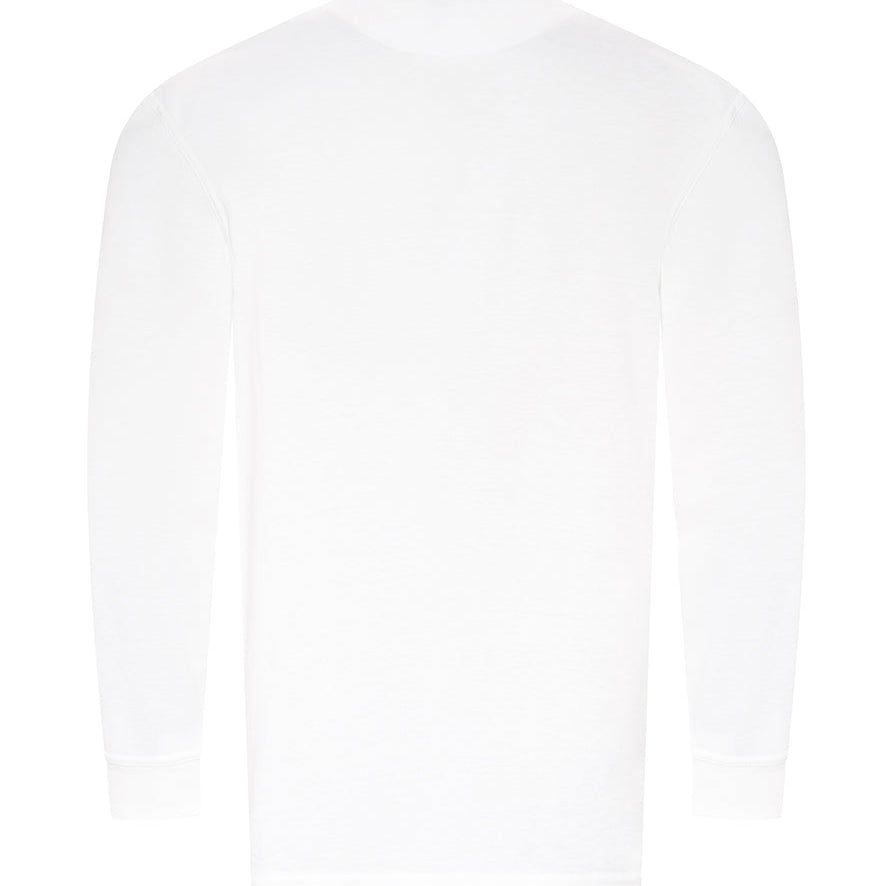 Unisex Classic Long Sleeve Breathable T-Shirt - White