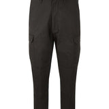 Men's Professional Cargo Style Workwear Trousers - Black