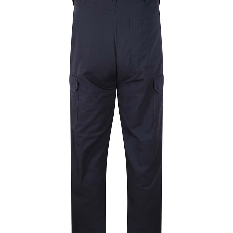 Men's Professional Cargo Style Workwear Trousers - Navy
