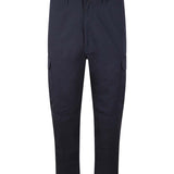 Men's Professional Cargo Style Workwear Trousers - Navy