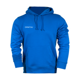 Omnitau Unisex Team Sports Organic Cotton Hoodie - Royal Blue
