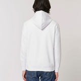 Unisex Organic Cotton Classic Hooded Sweatshirt - White