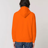 Unisex Organic Cotton Classic Hooded Sweatshirt - Orange