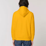 Unisex Organic Cotton Classic Hooded Sweatshirt - Yellow