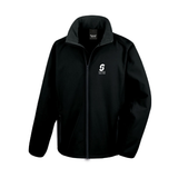 UCS Strode College Women's Two Layer Soft Shell Jacket -Black
