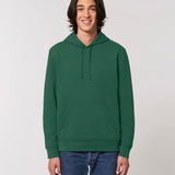 Unisex Organic Cotton Classic Hooded Sweatshirt - Bottle Green