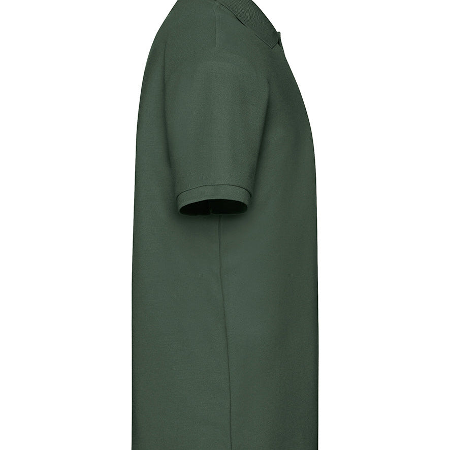 Men's Classic Poly/Cotton Pique Polo Shirt - Bottle Green