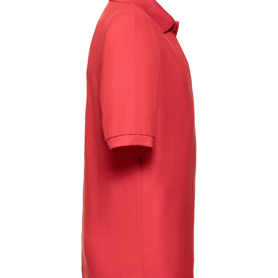Men's Classic Poly/Cotton Pique Polo Shirt - Red