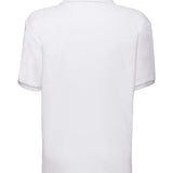 Men's Classic Poly/Cotton Pique Polo Shirt - White