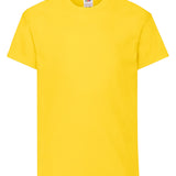 Men's 100% Cotton Classic T-Shirt - Yellow