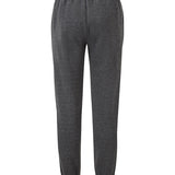 Men's Cotton Classic Elasticated Hem Joggers - Dark Heather