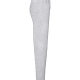 Men's Cotton Classic Elasticated Hem Joggers - Heather Grey