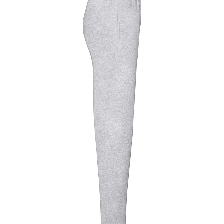Men's Cotton Classic Elasticated Hem Joggers - Heather Grey