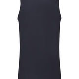 Men's 100% Cotton Classic Athletic Vest - Navy