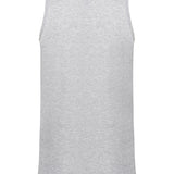 Men's 100% Cotton Classic Athletic Vest - Heather Grey
