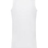 Men's 100% Cotton Classic Athletic Vest - White
