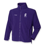 Taunton College Health & Early Years Student Uniform Unisex Full Zip Fleece - Purple