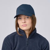 Unisex 100% Cotton Classic 5 Panel Cap - French Navy