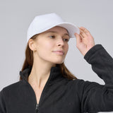 Unisex 100% Cotton Classic 5 Panel Cap - White