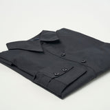 Women's Professional Long Sleeve Breathable Poplin Blouse - Black
