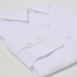 Women's Professional Long Sleeve Breathable Poplin Blouse - White