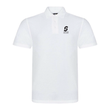 UCS Taunton College Men's Polycotton Polo Shirt - White